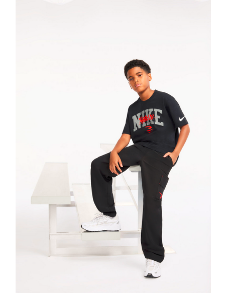 Camiseta Nike Graffiti Tag Lockup para niño - Negra