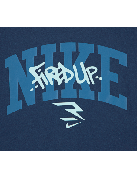 Nike Graffiti Tag Lockup T-Shirt für Jungen – Blau