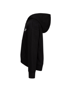 Felpa Bambina Nike Sportswear Club Fleece High Low - Nero 2