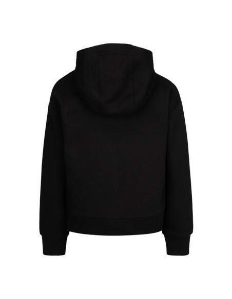 Felpa Bambina Nike Sportswear Club Fleece High Low - Nero