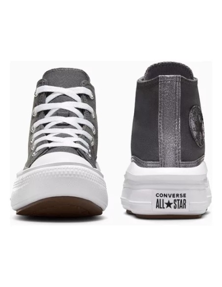 Zapatillas Converse Chuck Taylor All Star Move Glitter para niña - Negras