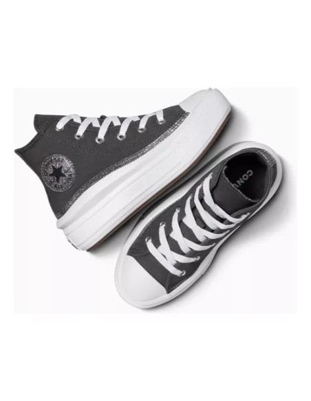 Converse Chuck Taylor All Star Move Glitter Mädchen Schuhe - Schwarz