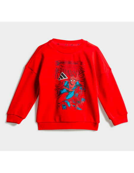 Adidas Marvel Spider-Man Kids Tracksuit - Red/Black