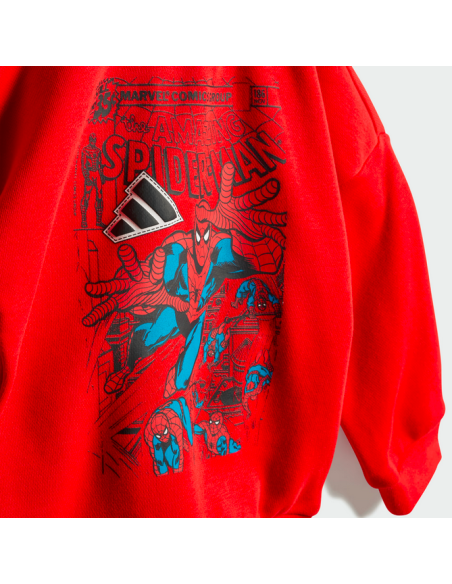 Adidas Marvel Spider-Man Kinder Trainingsanzug - Rot/Schwarz