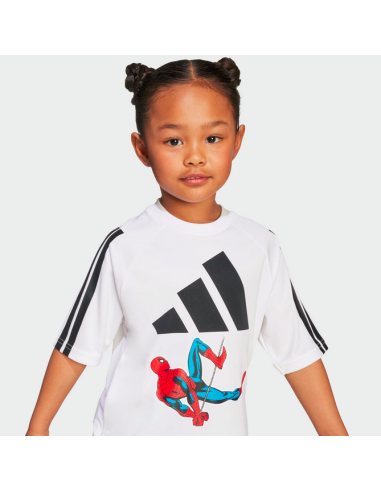 Unisex Adidas Marvel Spider-Man T-shirt - White