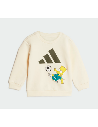 Adidas Simpson Kids Tracksuit - Beige