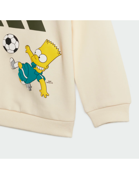 Tuta Bambino Adidas Simpson - Beige