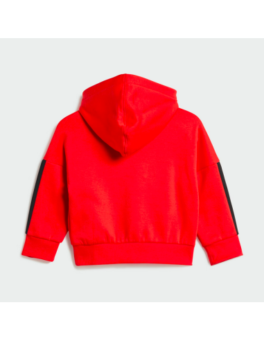 Tuta Bambino Adidas Essentials - Rosso/Nero