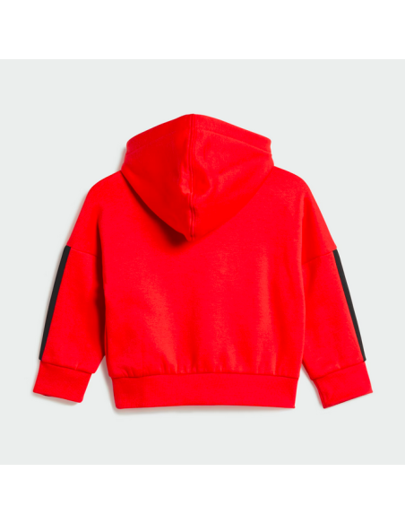 Tuta Bambino Adidas Essentials - Rosso/Nero