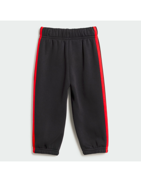 Adidas Essentials Kinder Trainingsanzug - Rot/Schwarz