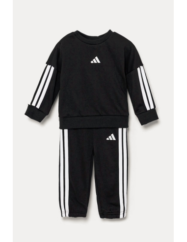 Chándal Adidas 3 Rayas para Niños - Negro/Blanco