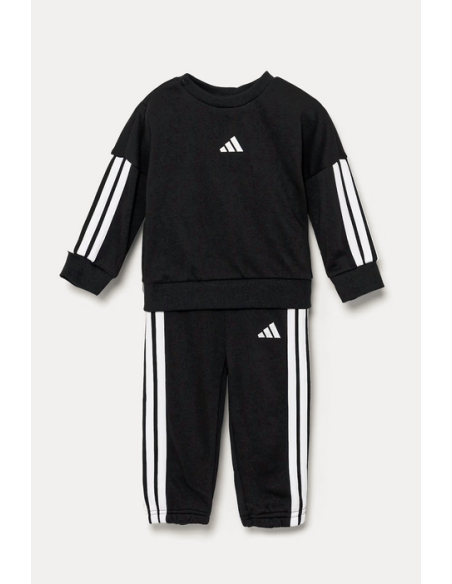 Chándal Adidas 3 Rayas para Niños - Negro/Blanco