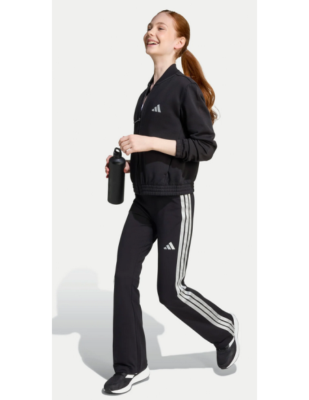 Adidas Glam Mädchen Trainingsanzug - Schwarz