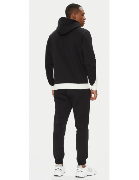 Tuta Uomo Adidas Colorblock - Nero/Bianco