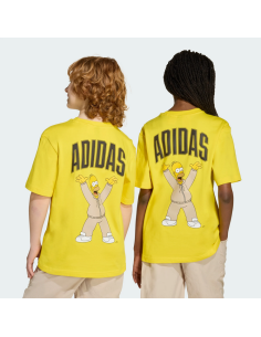 T-shirt Unisex Adidas The Simpsons - Giallo 2