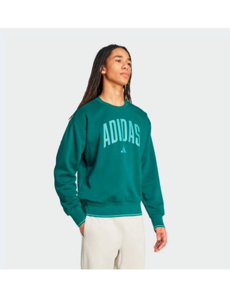 Adidas Collegiate Men's Sweatshirt - Green