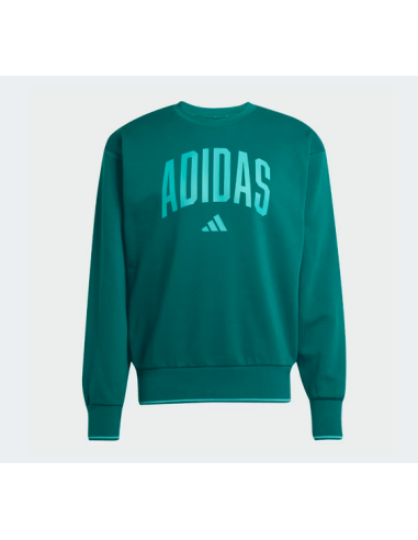 Sweat-shirt Adidas Collegiate pour homme - Vert