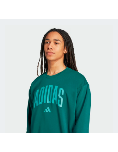 Sweat-shirt Adidas Collegiate pour homme - Vert