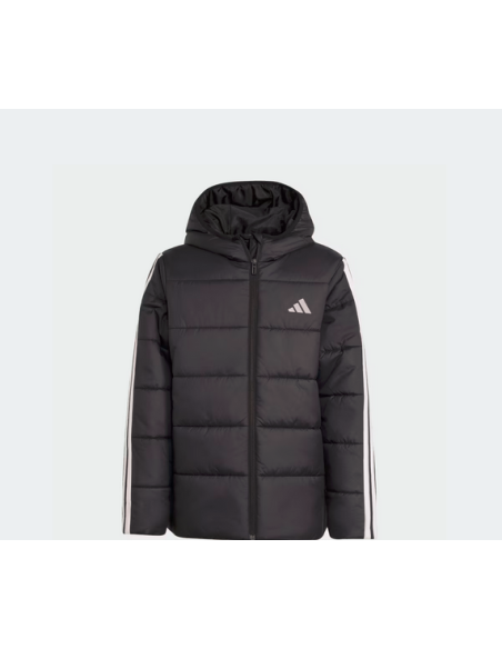 Giubbotto Unisex Adidas Essentials 3-Stripes - Nero/Bianco