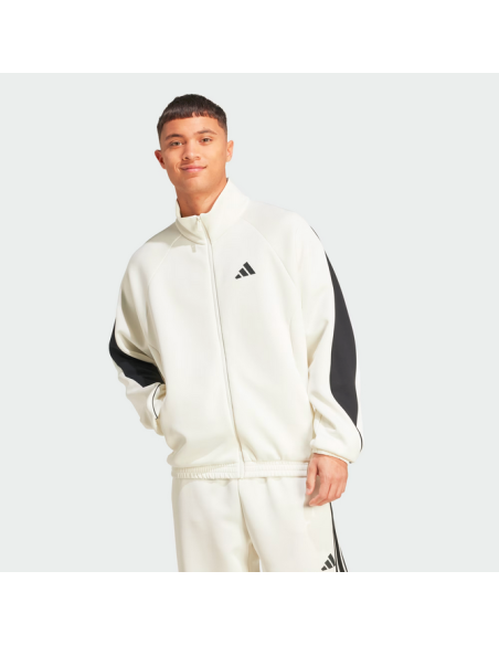Giacca Uomo Adidas Stadium - Bianco/Nero