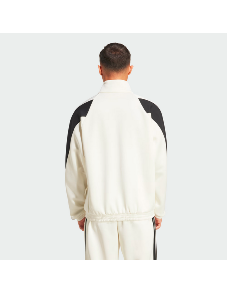 Adidas Damen Stadium Jacke - Weiß/Schwarz
