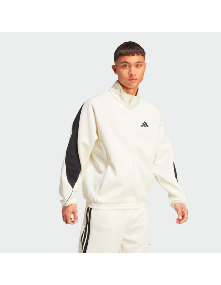 Chaqueta Adidas Stadium para mujer - Blanco/Negro