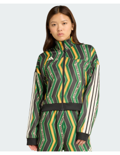 Giacca Donna Adidas x FARM da allenamento Tiro - Nero