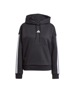 Felpa Donna Adidas Sportswear Essentials 3-Stripes - Nero