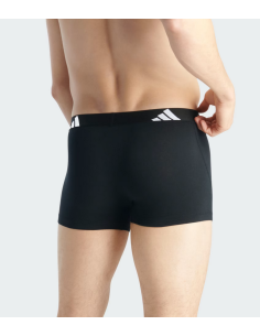 Three Adidas Active Flex Cotton Men's Boxer Shorts - Black 2