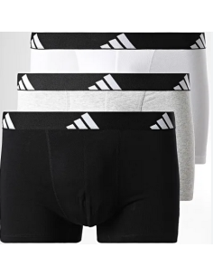 Tre Boxer Uomo Adidas Active Flex Cotton -...
