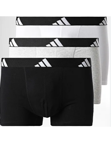 Trois boxers Adidas Active Flex en coton pour...