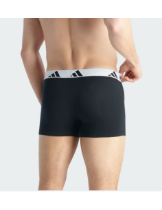 Due Boxer Uomo Adidas Active Flex Cotton - Nero 2