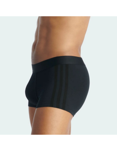 Due Boxer Uomo Adidas Active Flex Cotton - Nero