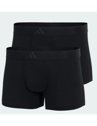 Due Boxer Uomo Adidas Active Flex Cotton - Nero