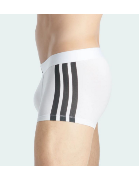 Due Boxer Uomo Adidas Active Flex Cotton - Bianco