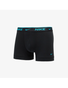 Tre Boxer Nike Everyday Cotton Stretch - Nero/Azzurro 2