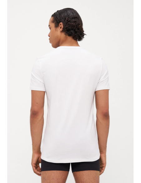 T-shirt uomo Adidas Active Flex Cotton Crew Neck 2pk - Bianco