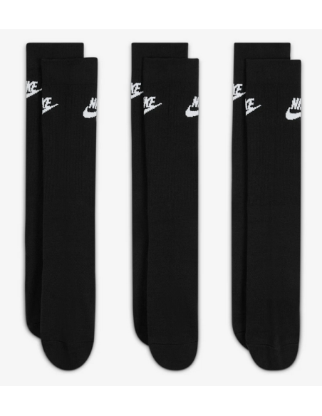 Tre Paia di Calze Nike Sportwear Everyday Essential - Nero