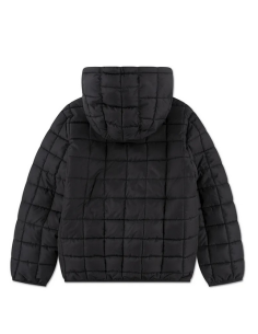 Boys' Square Quilted Jacket - Black 2