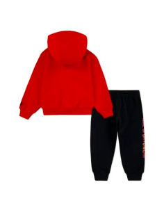 Tuta bambino Nike Fleece - Rosso/Nero 2