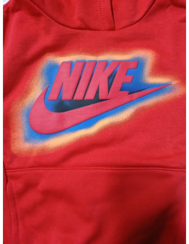 Tuta bambino Nike Fleece - Rosso/Nero