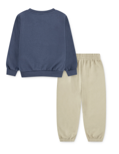 Converse Heritage Tracksuit for Boys - Blue/Beige 2