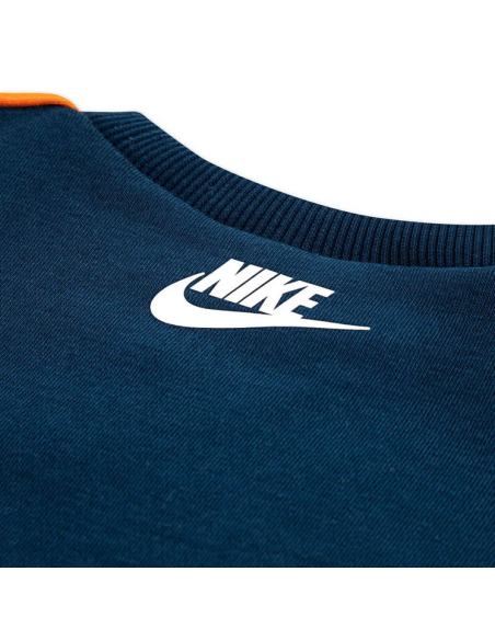 Tuta Bambino Nike Sweatpants - Blu/Arancio