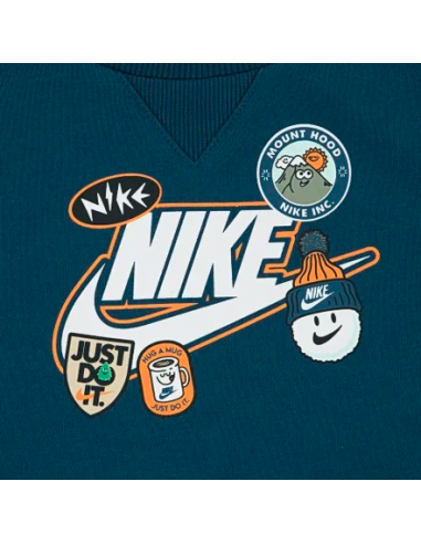 Tuta Bambino Nike Sweatpants - Blu/Arancio