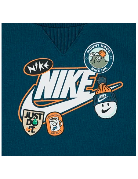 Nike Boys' Sweatpants - Blue/Orange