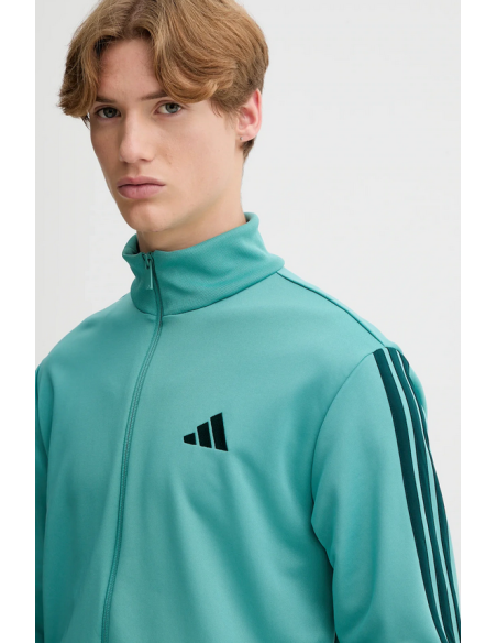 Tuta Uomo Adidas 3 Stripes - Verde