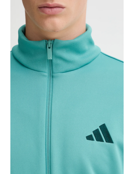 Adidas 3 Stripes Herren-Trainingsanzug – Grün