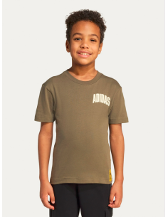 T-shirt enfant Adidas Les Simpsons - Vert armée