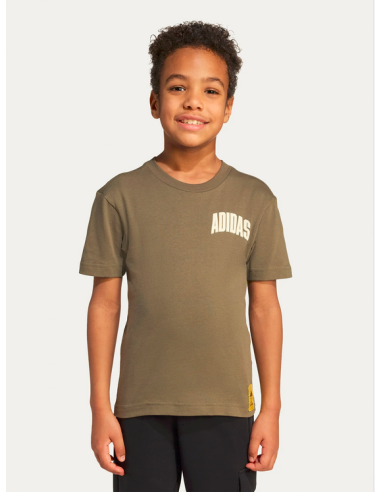 Adidas The Simpsons Kids' T-Shirt - Army Green