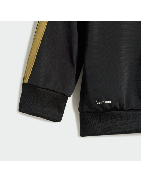 Adidas Essentials Kids Tracksuit - Black